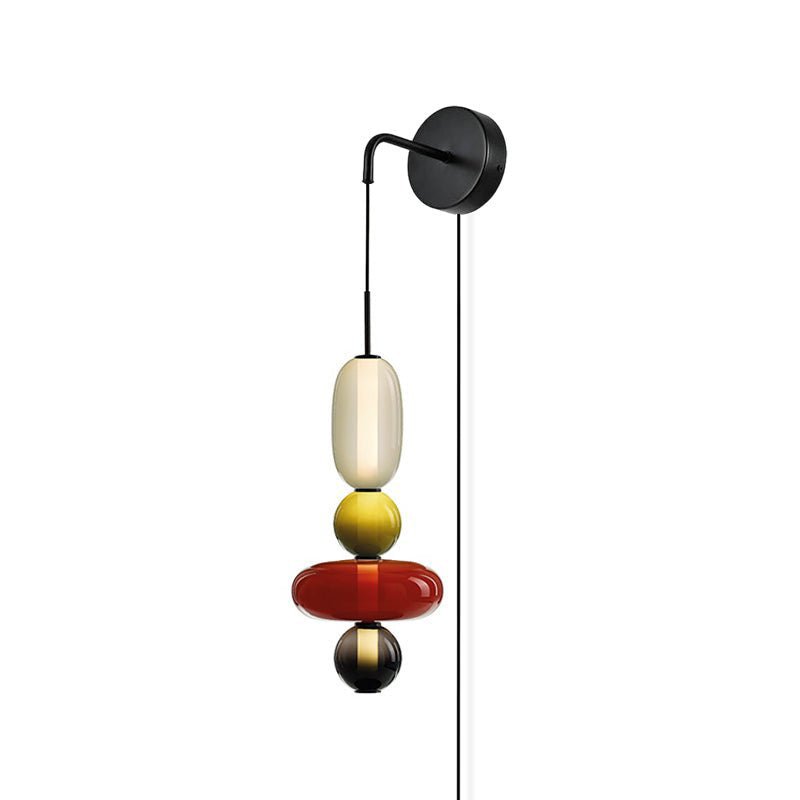 Candied Glass Plug - in Wall Light - Vakkerlight