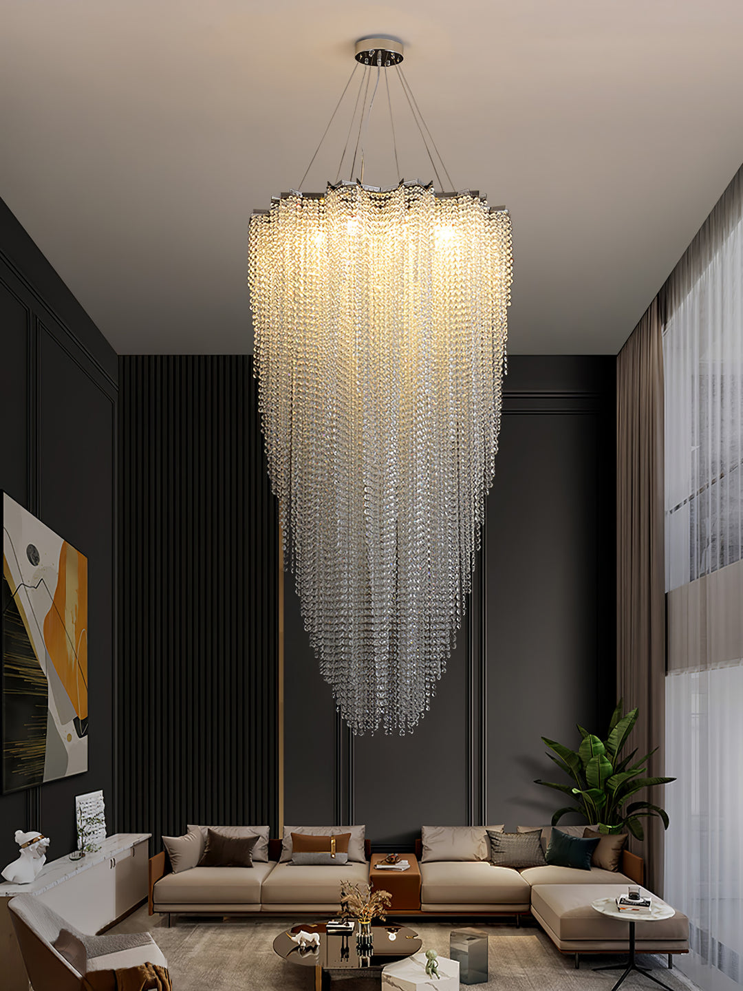 Stalizi Crystal chandelier - Vakkerlight