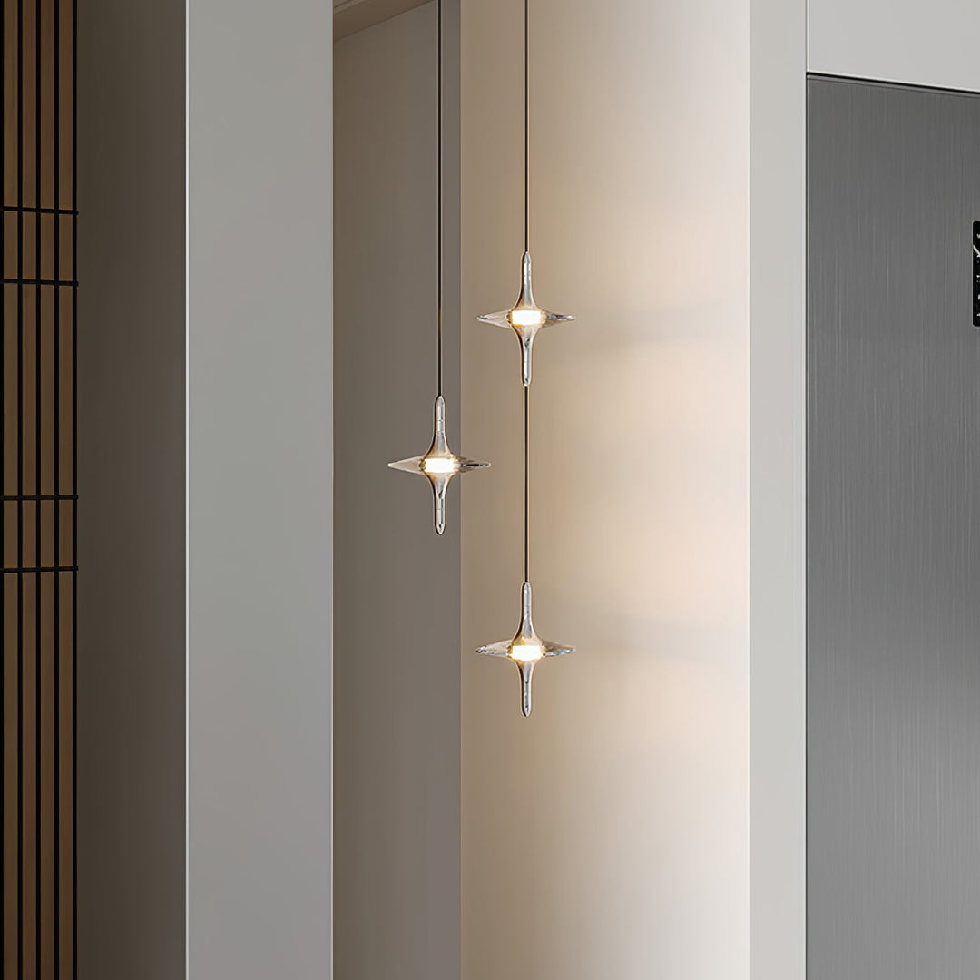 Starfall Staircase Chandelier - Vakkerlight