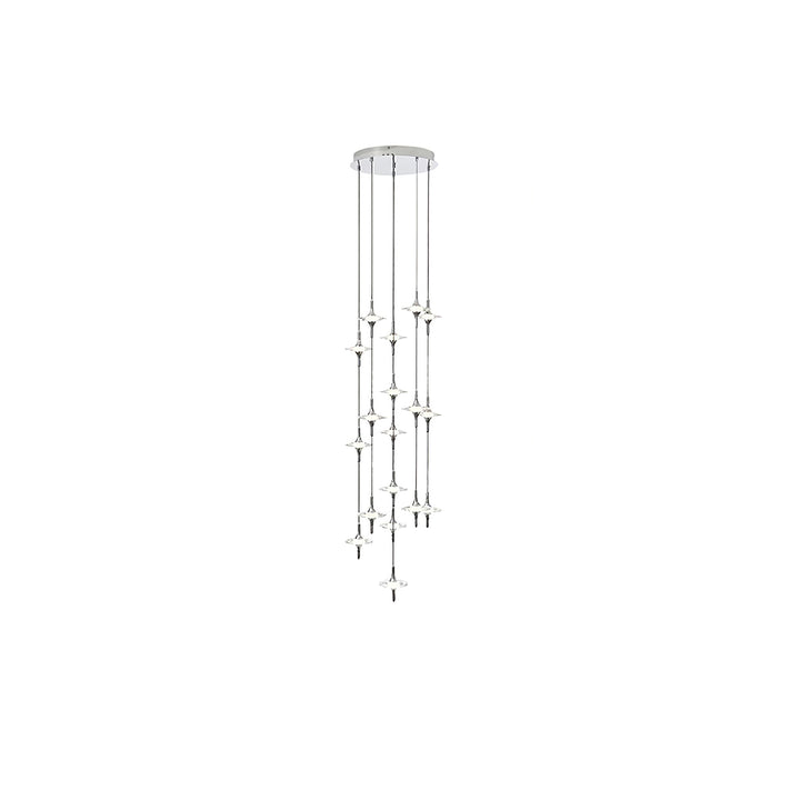 Starfall Staircase Chandelier - Vakkerlight