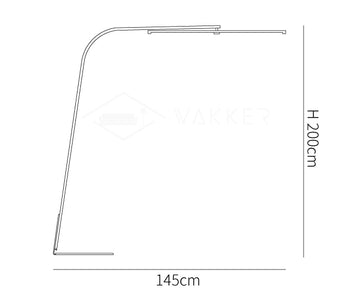 Stealth Floor Lamp — Dimension drawings 1