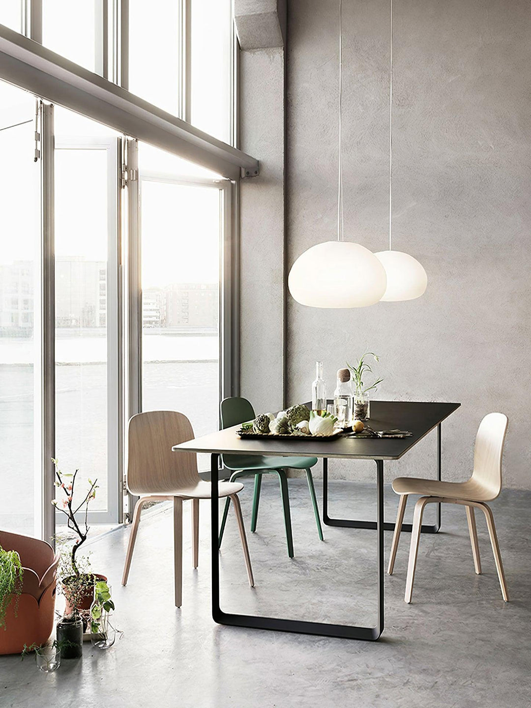 Steamed Bun Pendant Light - Vakkerlight