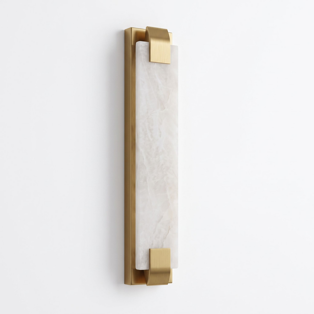 Stele Alabaster Wall Sconce