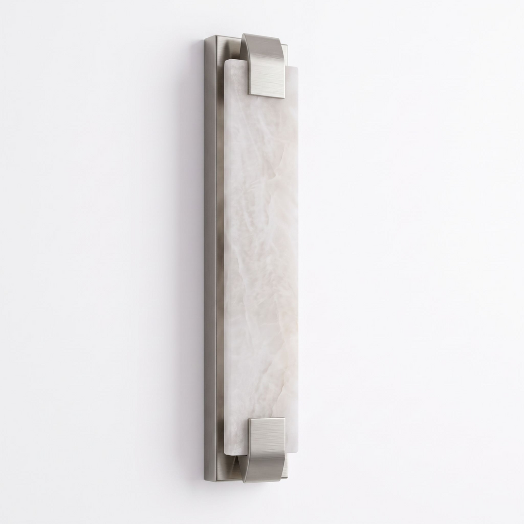Stele Alabaster Wall Sconce