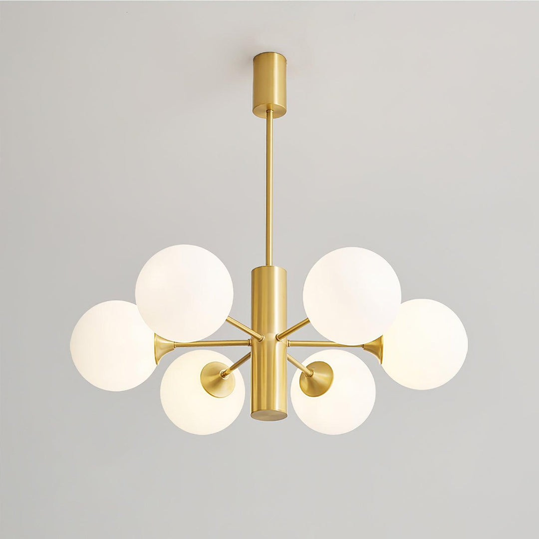 Stella Brass Chandelier - Vakkerlight