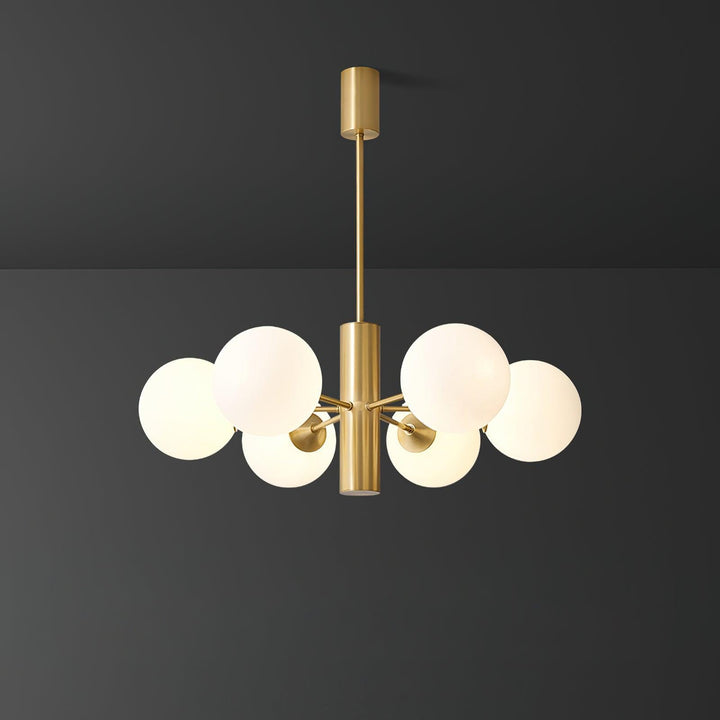 Stella Brass Chandelier - Vakkerlight