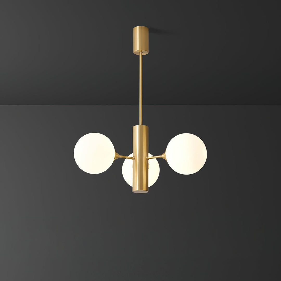 Stella Brass Chandelier - Vakkerlight