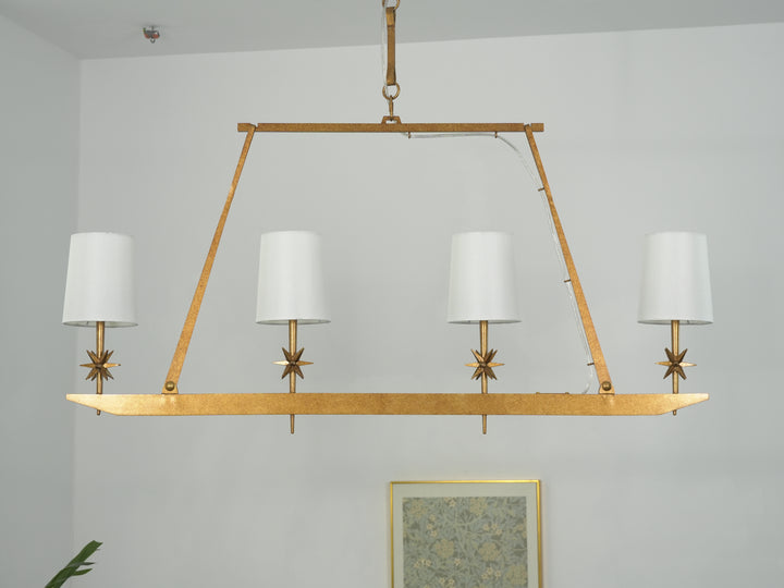 Stellar Frame Linear Chandelier