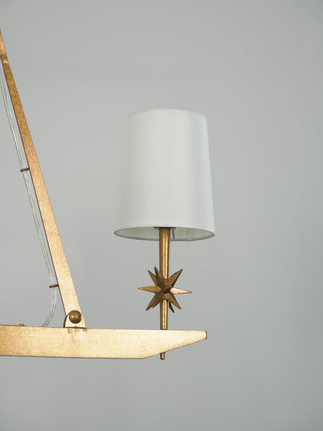 Stellar Frame Linear Chandelier