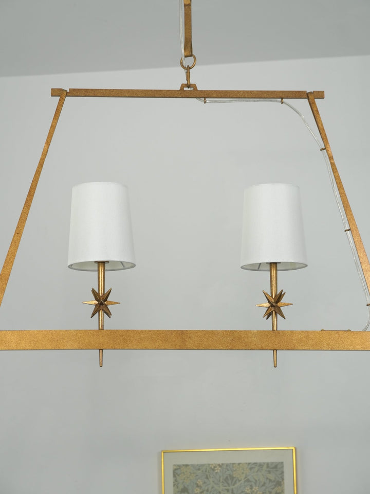 Stellar Frame Linear Chandelier