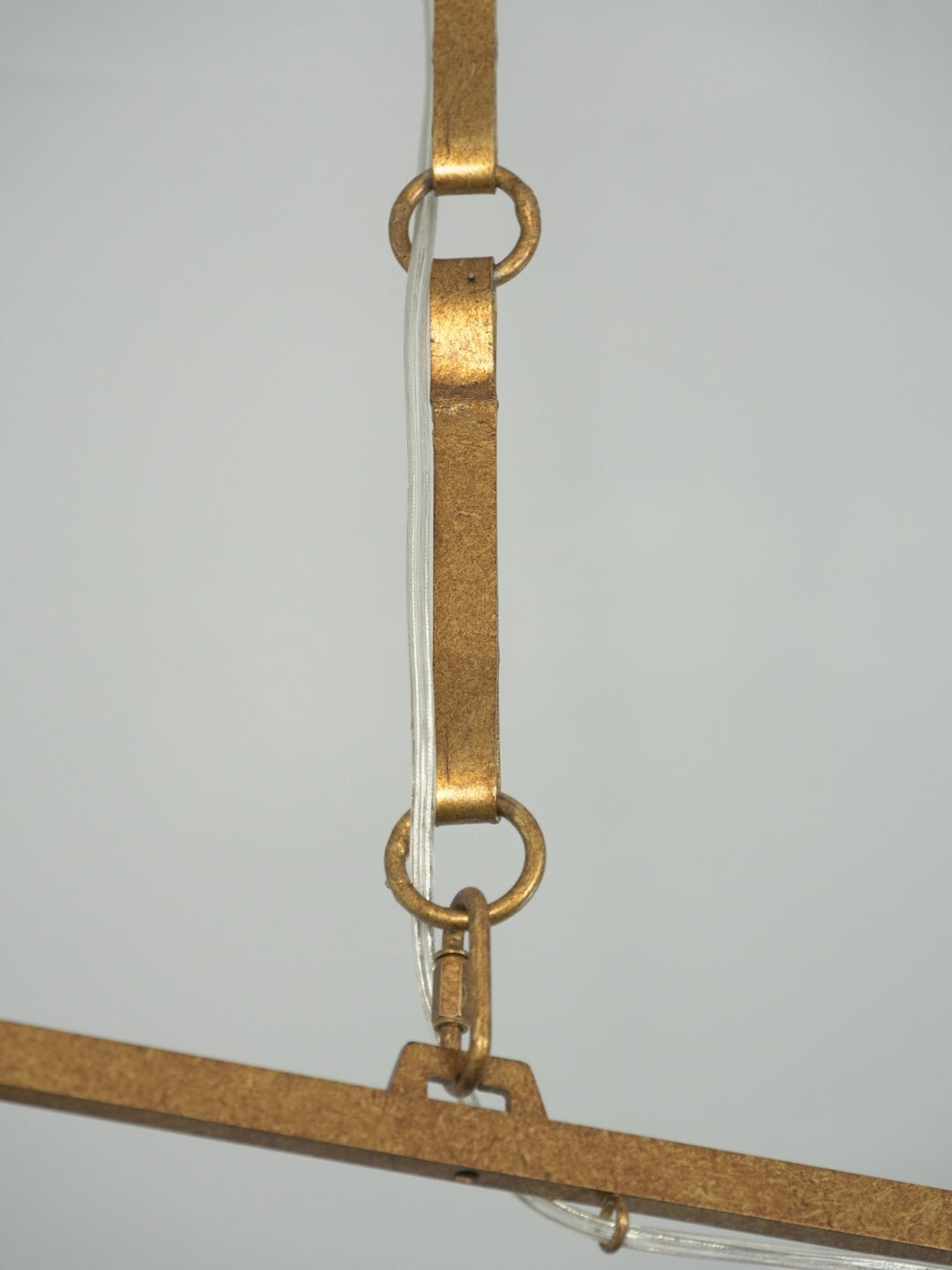 Stellar Frame Linear Chandelier