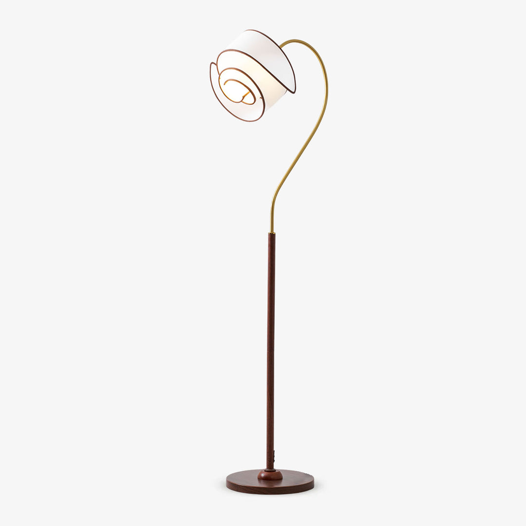 Stelmo Curved Neck Floor Lamp - Vakkerlight