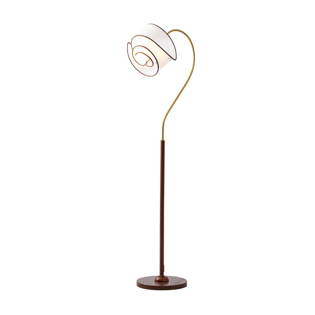 Stelmo Curved Neck Floor Lamp - Vakkerlight