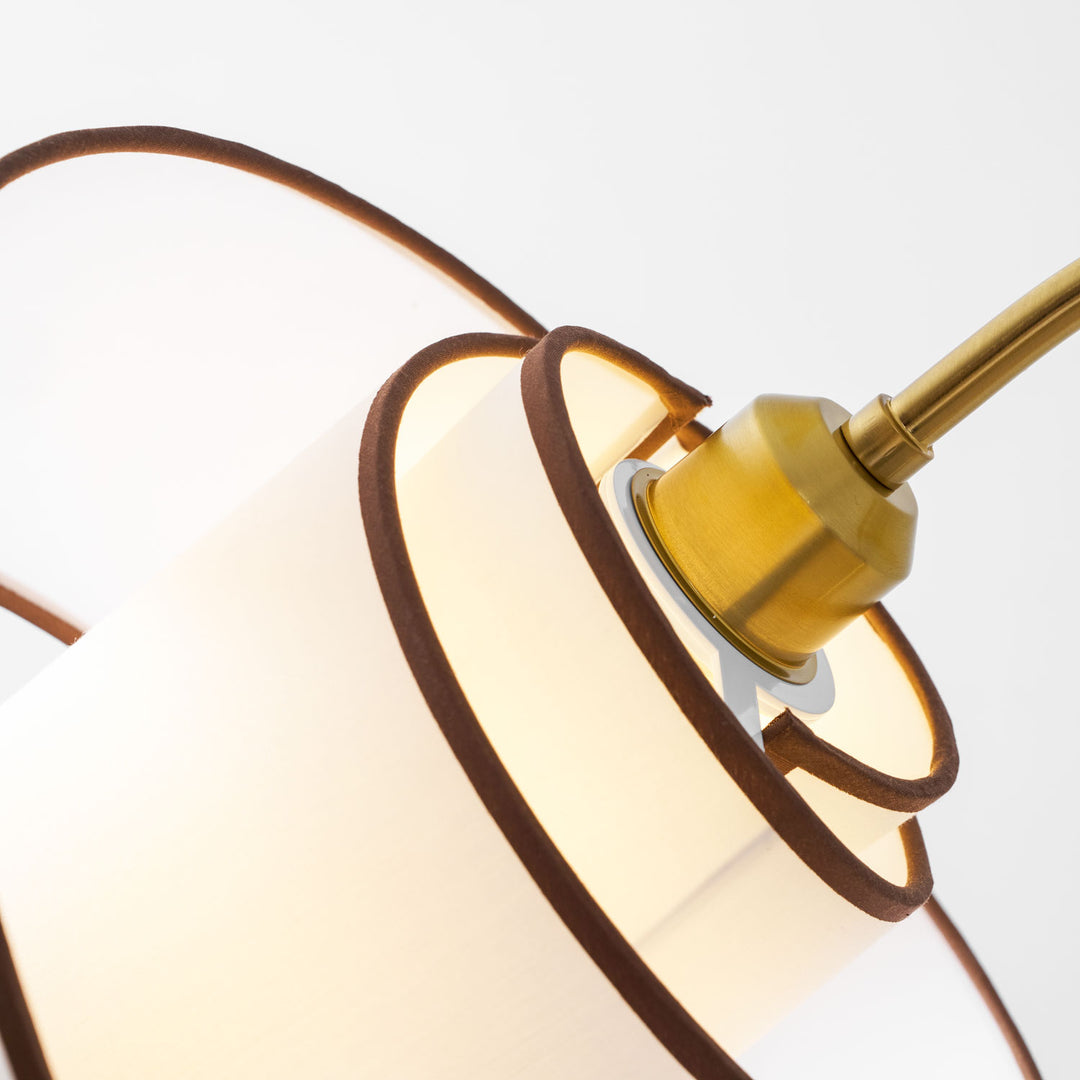 Stelmo Curved Neck Floor Lamp - Vakkerlight