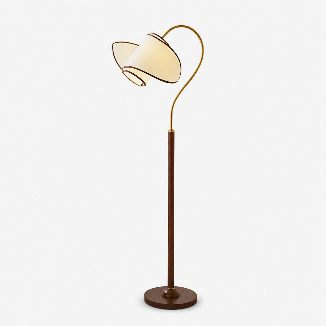 Stelmo Curved Neck Floor Lamp