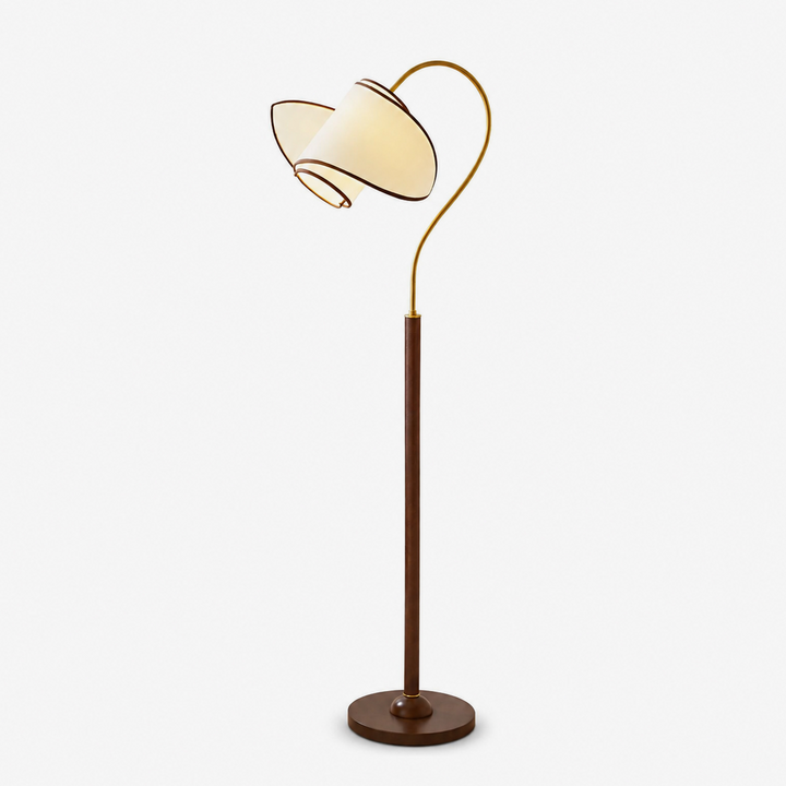 Stelmo Curved Neck Floor Lamp
