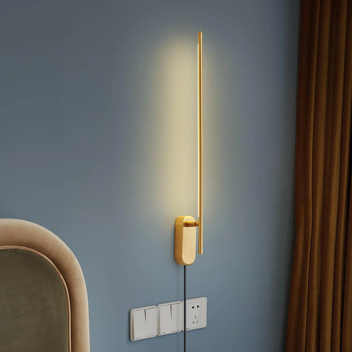 Stick Shaped Plug In Sconce