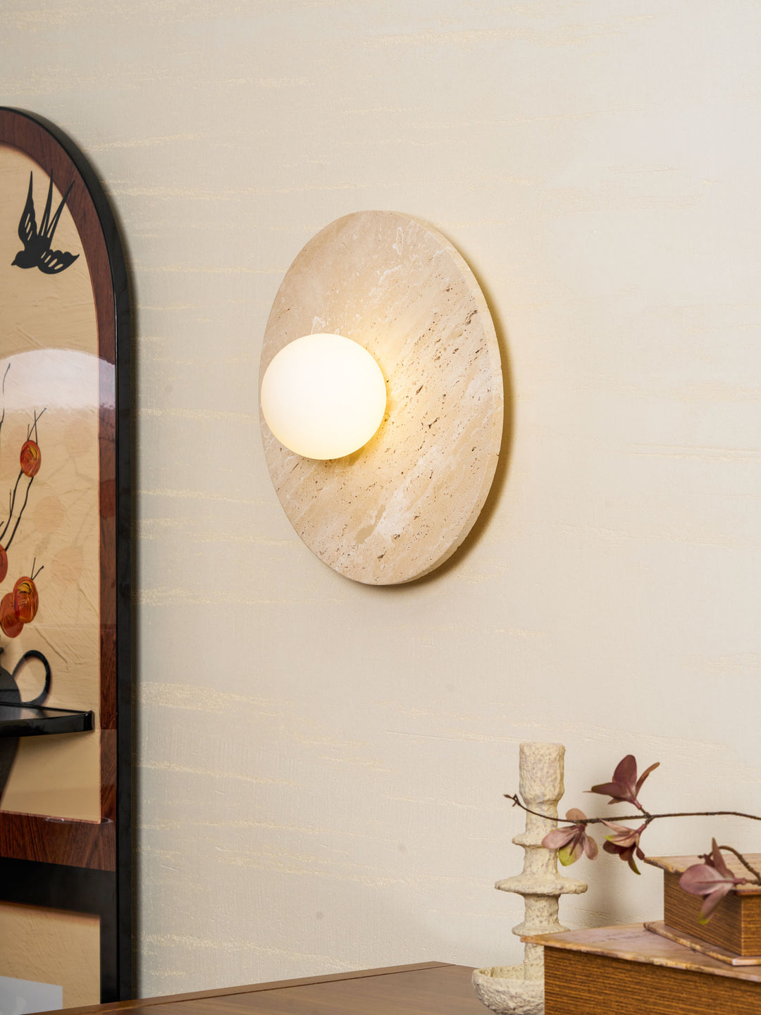 Stone Lunar Eclipse Wall Light - Vakkerlight