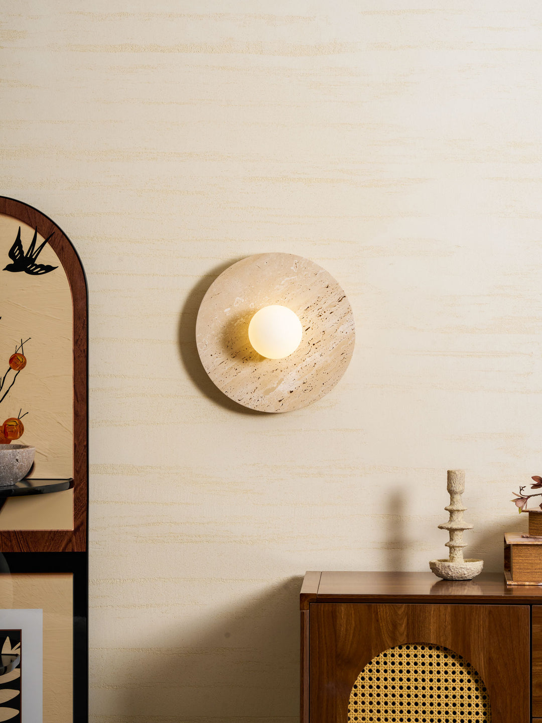 Stone Lunar Eclipse Wall Light - Vakkerlight