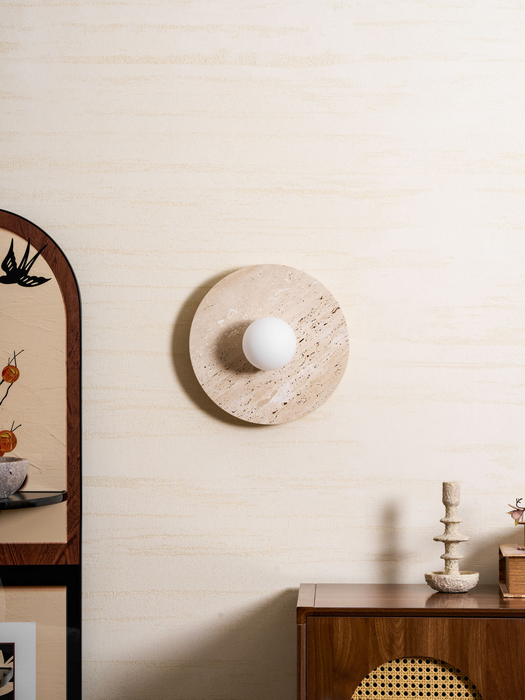 Stone Lunar Eclipse Wall Light - Vakkerlight