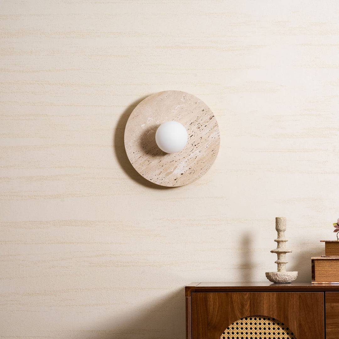 Stone Lunar Eclipse Wall Light - Vakkerlight