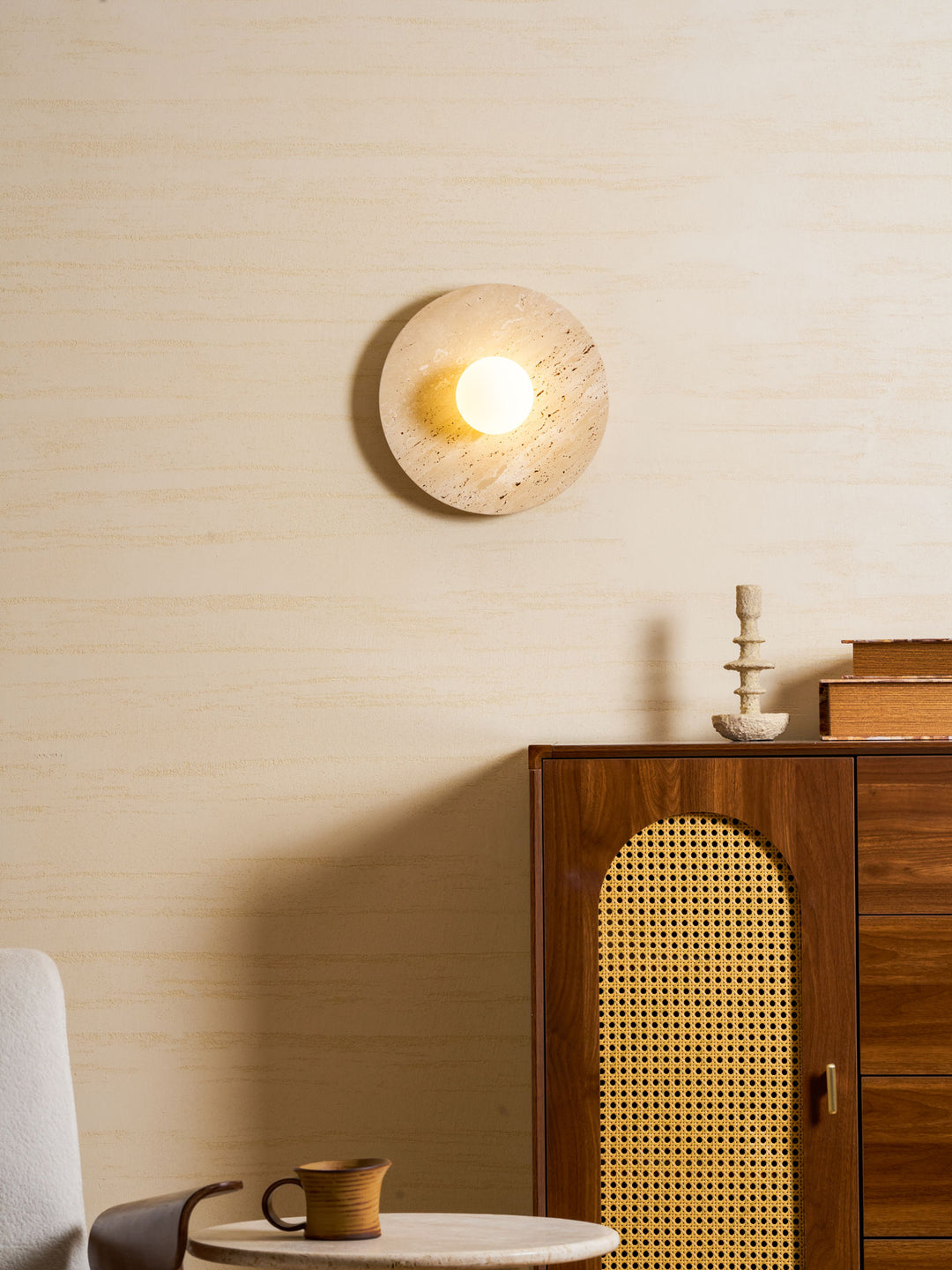 Stone Lunar Eclipse Wall Light - Vakkerlight