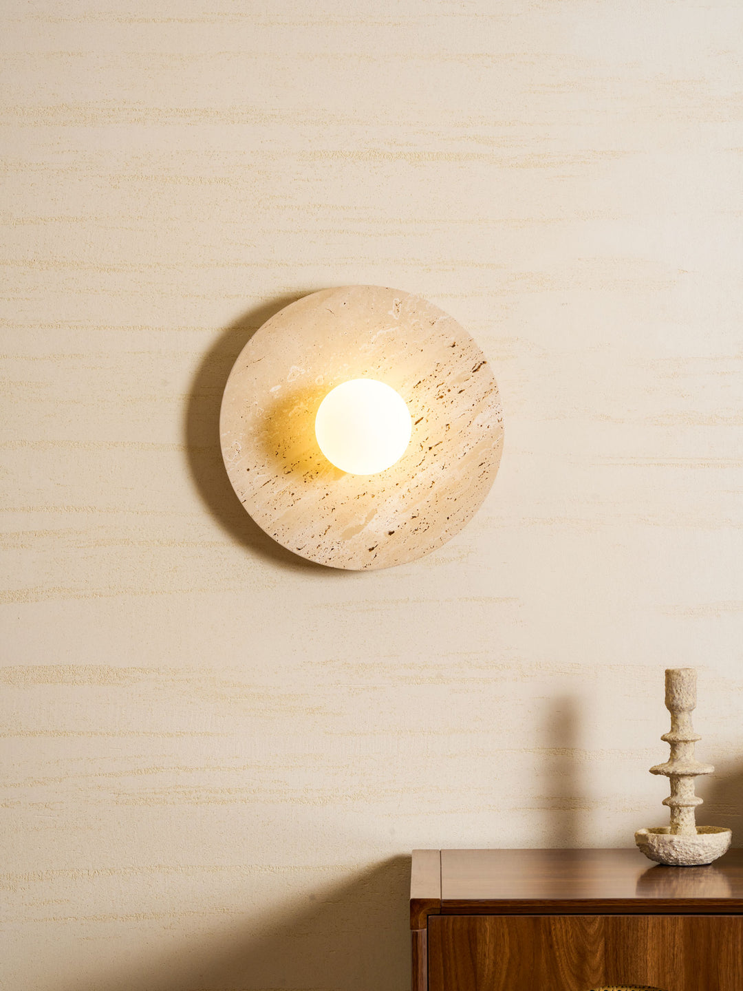Stone Lunar Eclipse Wall Light - Vakkerlight