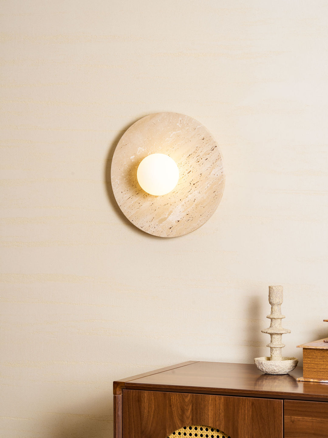 Stone Lunar Eclipse Wall Light - Vakkerlight
