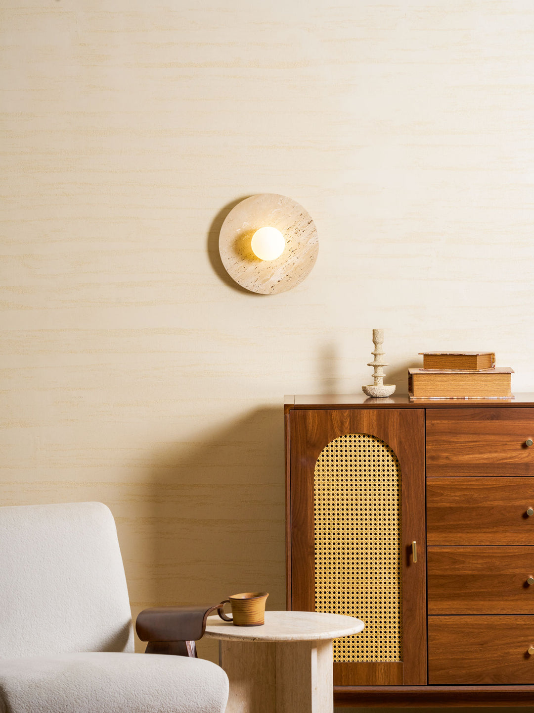 Stone Lunar Eclipse Wall Light - Vakkerlight