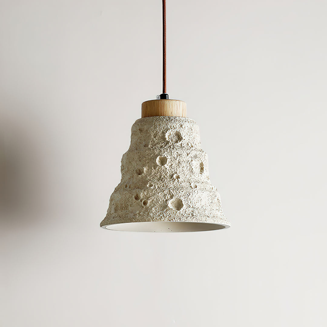 Stone Bell Pendant Light