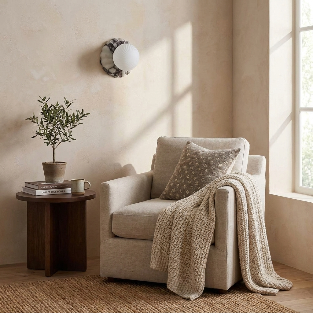 Stone Dome Wall Sconce