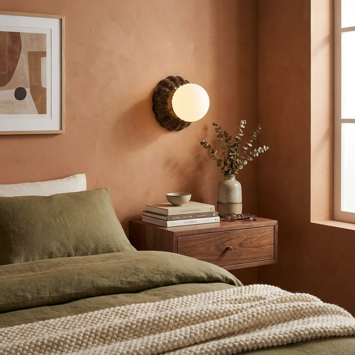Stone Dome Wall Sconce