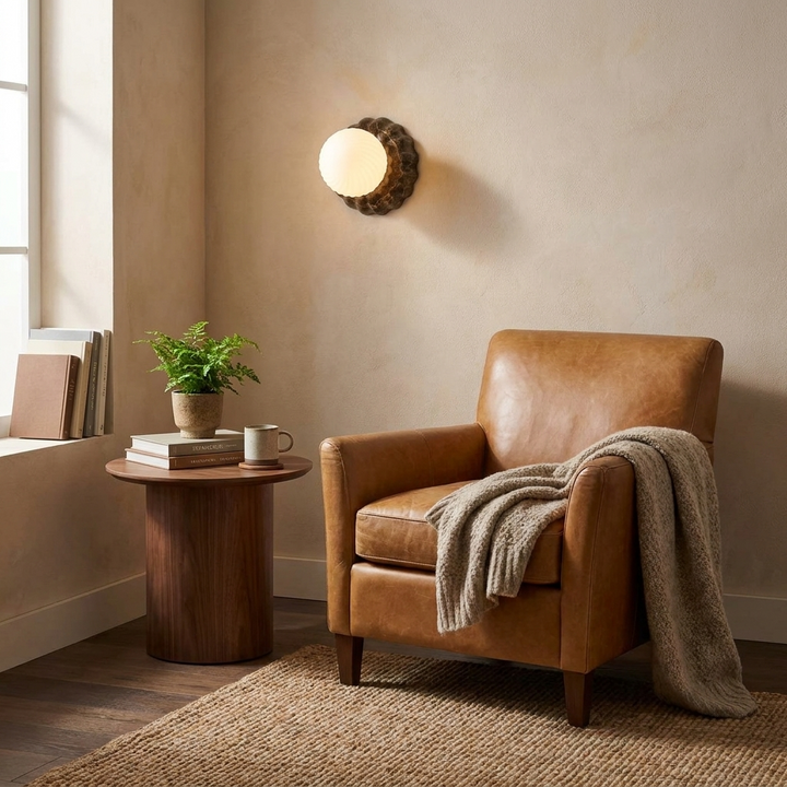 Stone Dome Wall Sconce