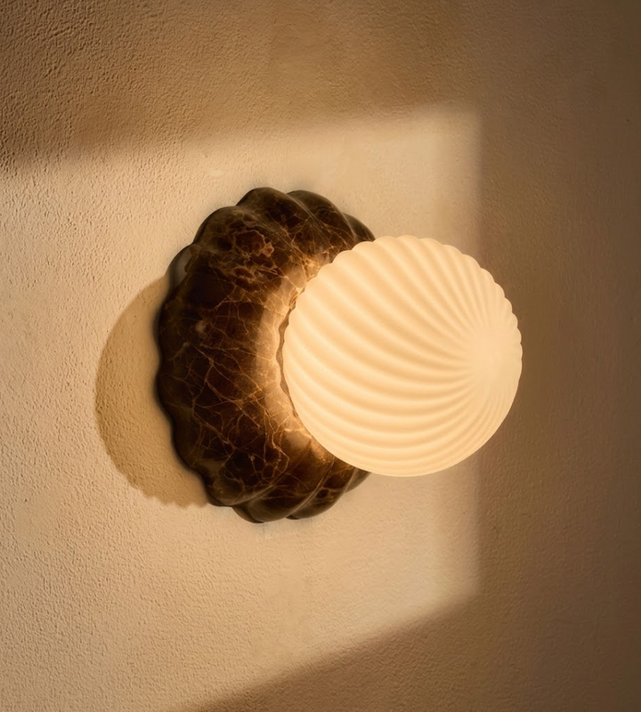 Stone Dome Wall Sconce