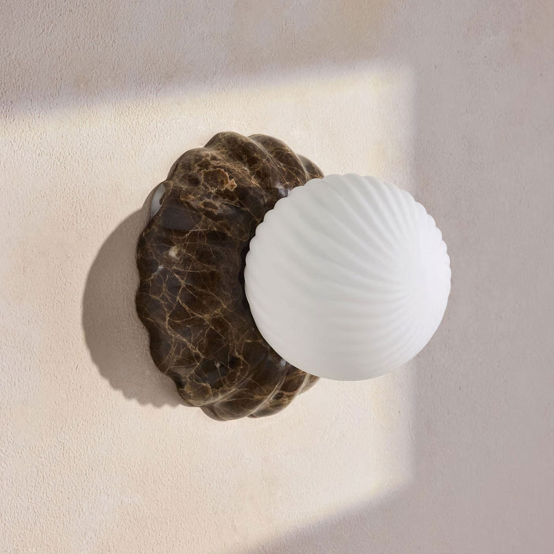 Stone Dome Wall Sconce