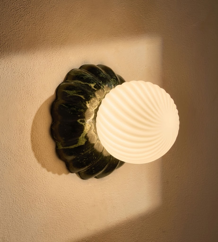 Stone Dome Wall Sconce