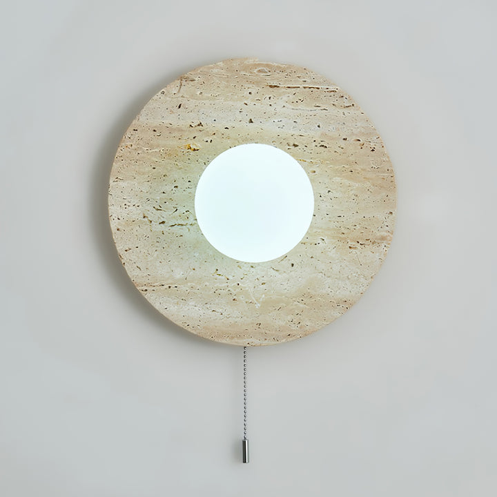 Stone Lunar Eclipse Wall Light