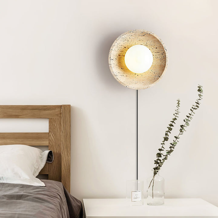 Stone Eclipse Plug - in Wall Light - Vakkerlight