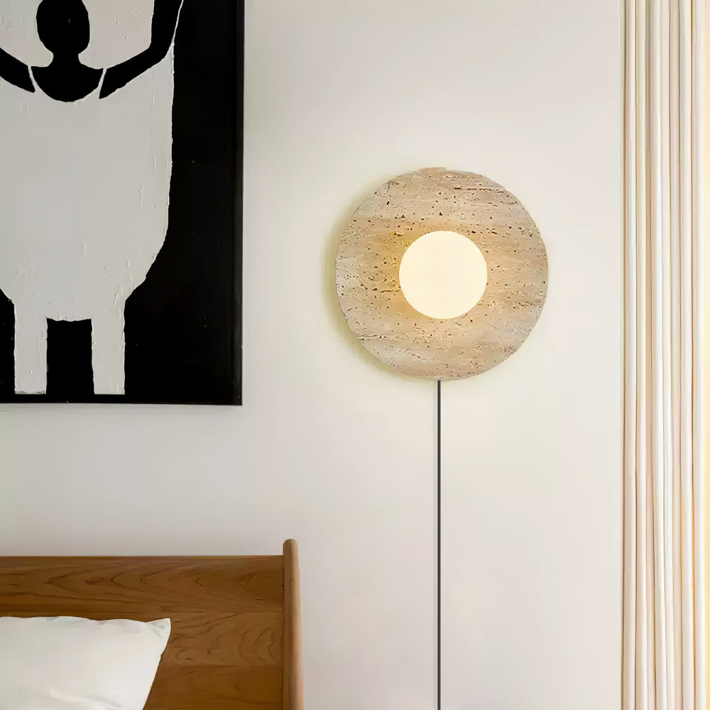 Stone Eclipse Plug - in Wall Light - Vakkerlight