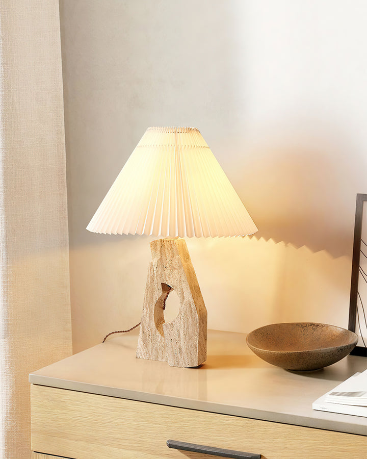 Stone Pillar Table Lamp - Vakkerlight