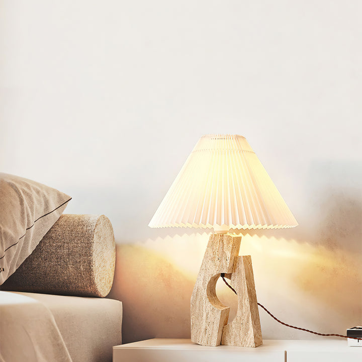 Stone Pillar Table Lamp - Vakkerlight