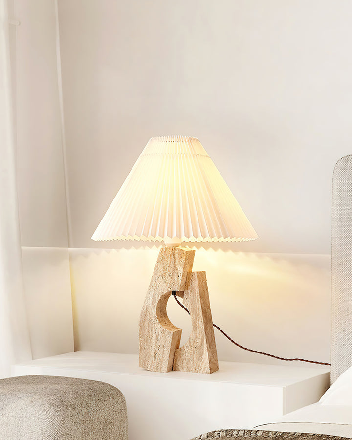 Stone Pillar Table Lamp - Vakkerlight