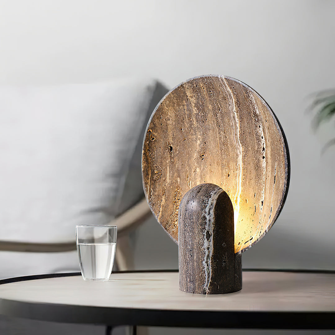 Eclipse Stone Table Lamp