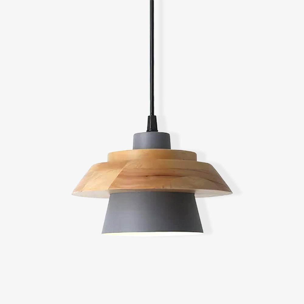 Stone Wood Pendant Lamp - Vakkerlight