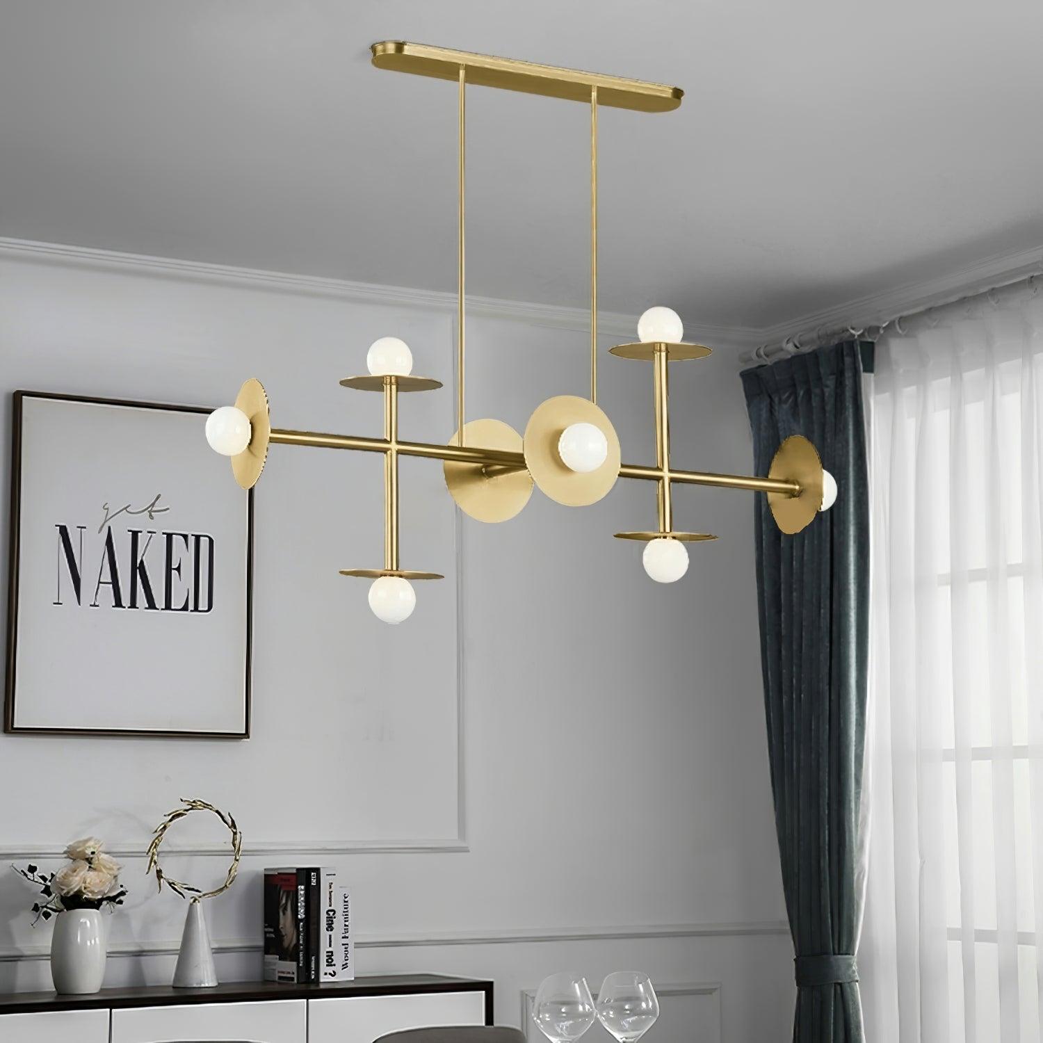 Chandelier à LED IKEA STRALA En Métal Rouge - Lampe Décoration, Neuf