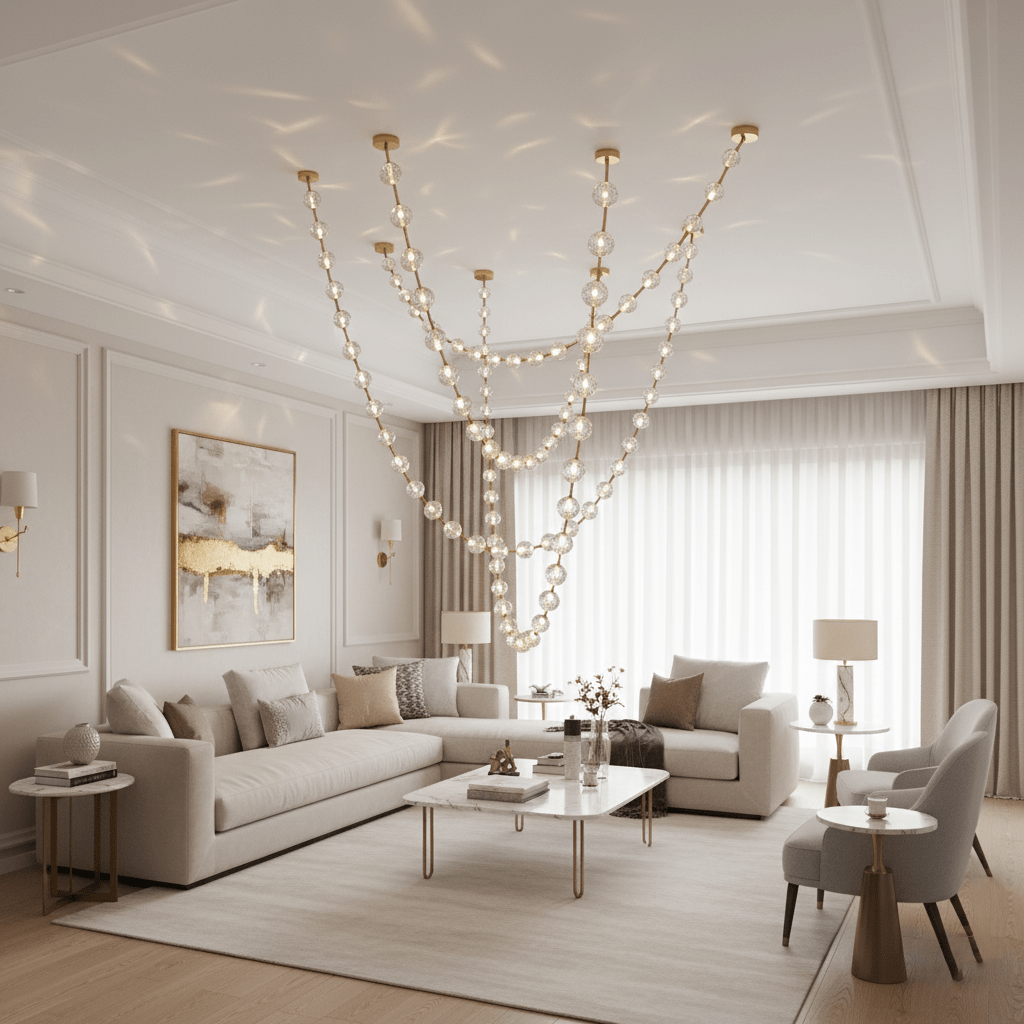 Strand Necklace Chandelier - Vakkerlight