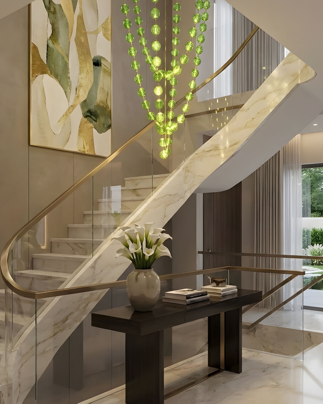 Strand Necklace Chandelier