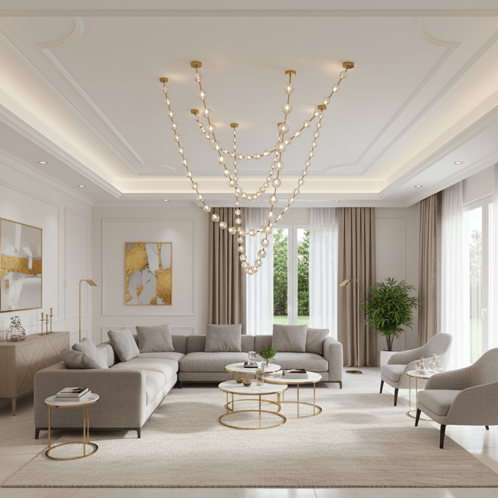 Strand Necklace Chandelier - Vakkerlight