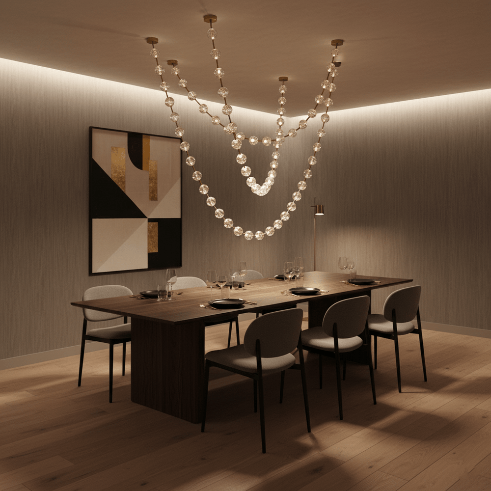 Strand Necklace Chandelier - Vakkerlight