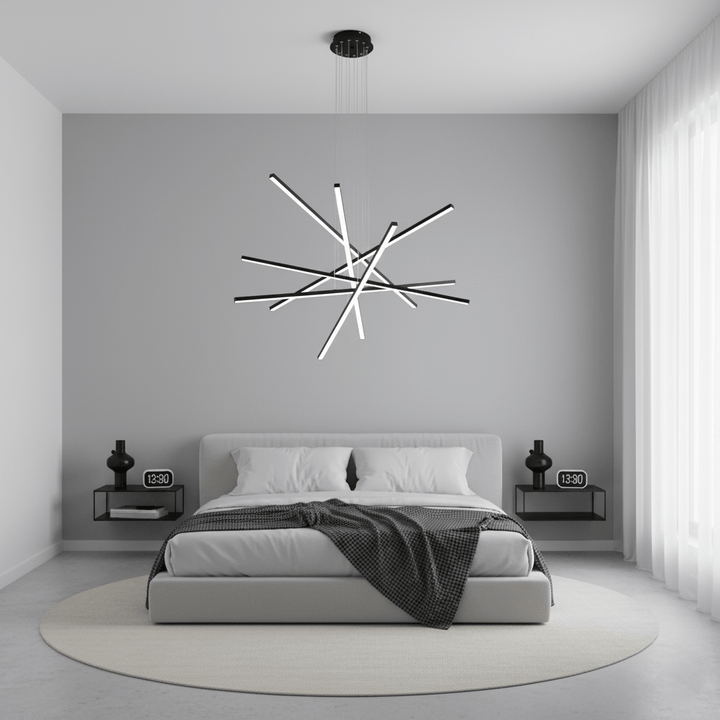 Strata Linear Chandelier - Vakkerlight
